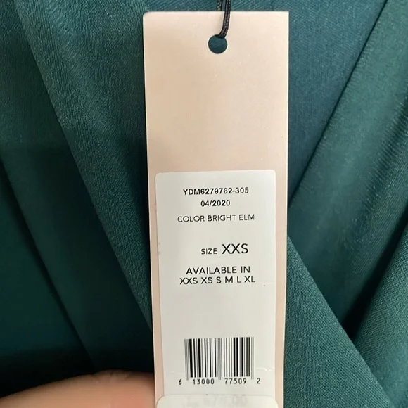 NWT BCBGeneration midi emerald green dress - Picture 9 of 9